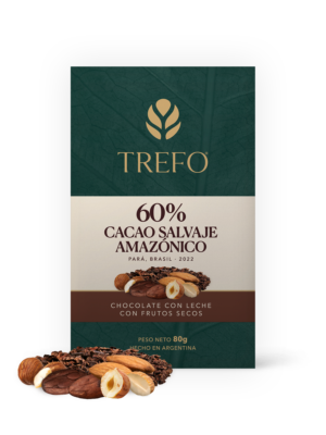 Chocolate Bean to Bar con Leche con Frutos Secos